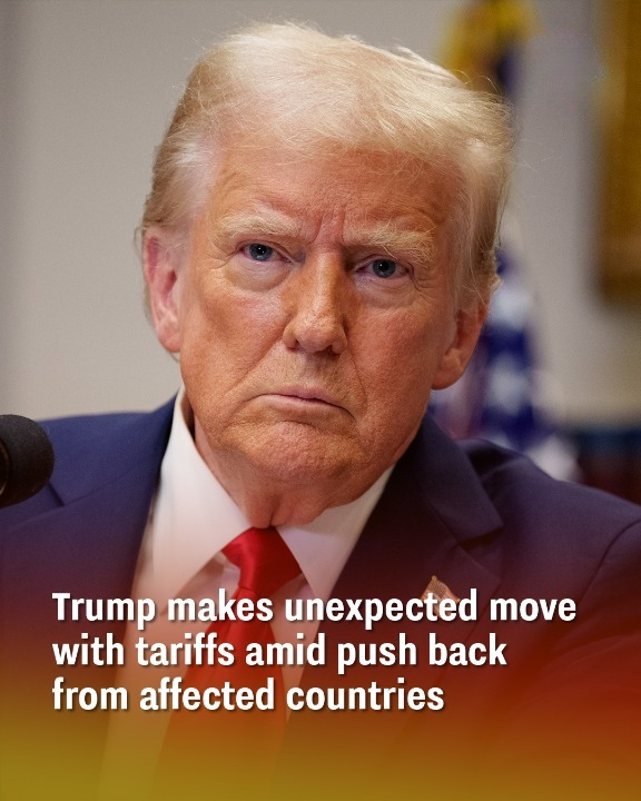 Trump makes unexpected move with tariffs amid push back from affected countries