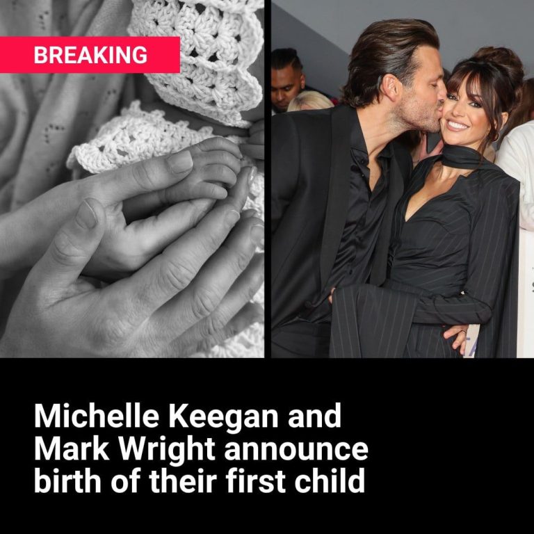 Michelle Keegan and Mark Wright announce birth of first child with adorable name