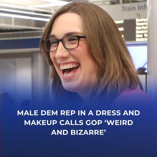 Male Dem Rep in a Dress and Makeup Calls GOP ‘Weird and Bizarre’ [WATCH]