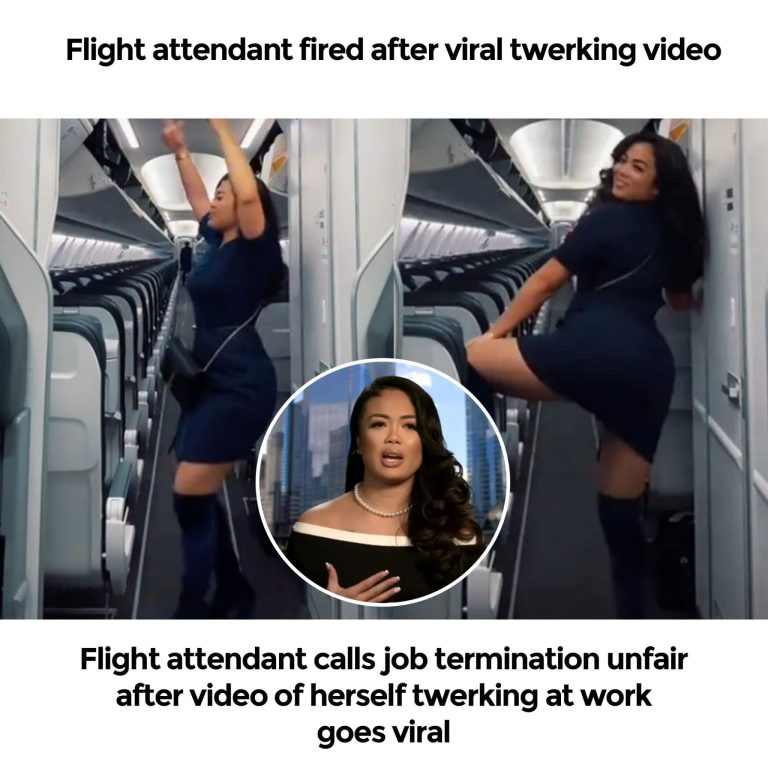 Flight attendant calls job termination unfair after her video of herself twerking at work goes viral