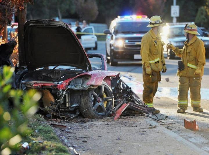 Alas, a thousand times alas, we lost him in a car accident; a famous actor was in the crash.