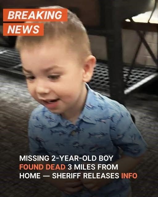 Missing 2-Year-Old Boy, Dane Paulsen, Found Dead, Sheriffs Office Releases Information