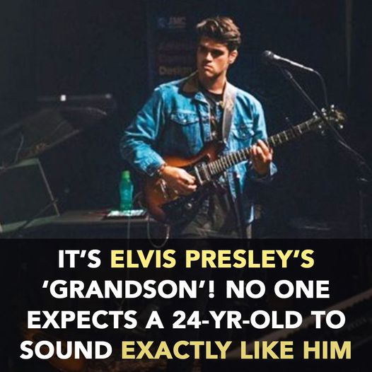 Elvis Presley’s ”grandson” takes the stage and stuns audiences