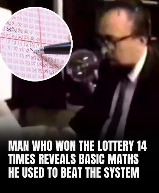 A Man Who Has Won The Lottery On 14 Separate Occasions Has Disclosed The Fundamental Mathematics He Employed To Circumvent The System