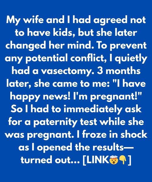 My Wife Just Announced She’s Pregnant- Story Of The Day