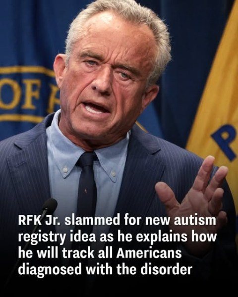 RFK Jr. slammed for new autism registry idea as he explains how he will track all Americans diagnosed with the disorder