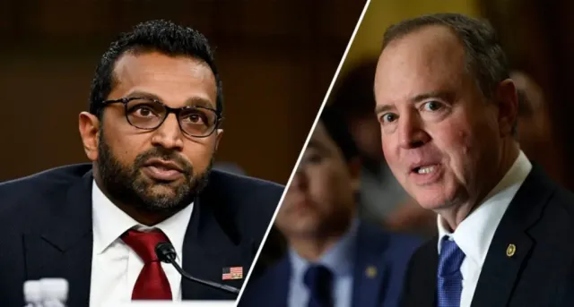 Adam Schiff Cries Over FBI Director Kash Patel