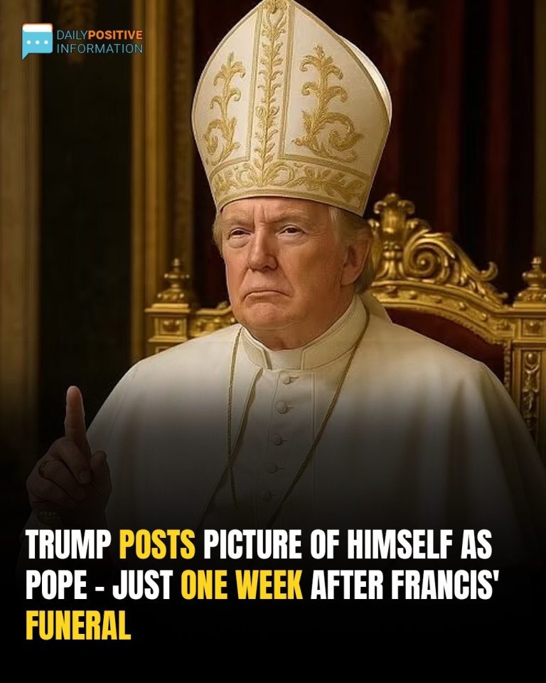 Donald Trump Shares Bizarre Image Of Himself As Pope Days After Francis’ Funeral