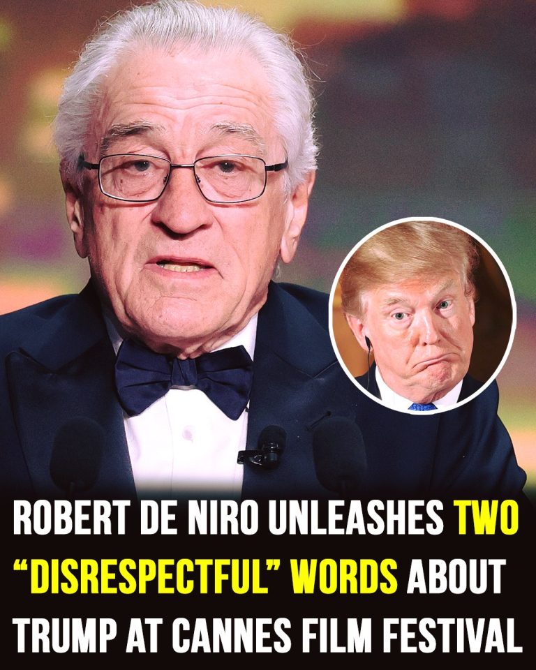Robert De Niro unleashes 2 disrespectful words about Trump, causing a stir at Cannes Film Festival
