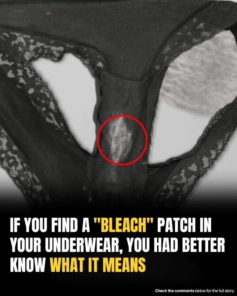 If You Find A “Bleach” Patch On Your Underwear, You’d Better Know What It Means