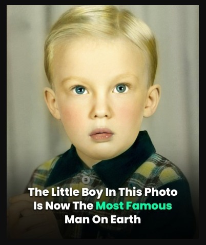 The Little Boy In This Photo Is Now The Most Famous Man On Earth