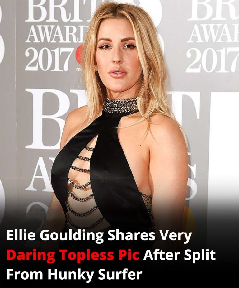 Ellie Goulding Posts Bold Topless Photo Following Split From Surfer Boyfriend