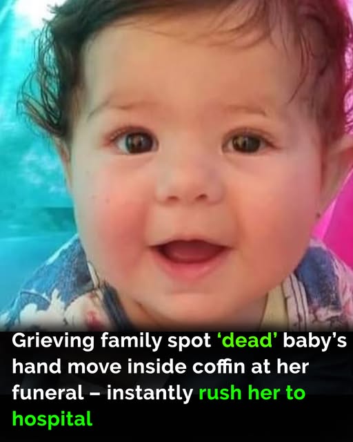 Grieving family stunned as ‘dead’ baby in coffin grips hand of mourner