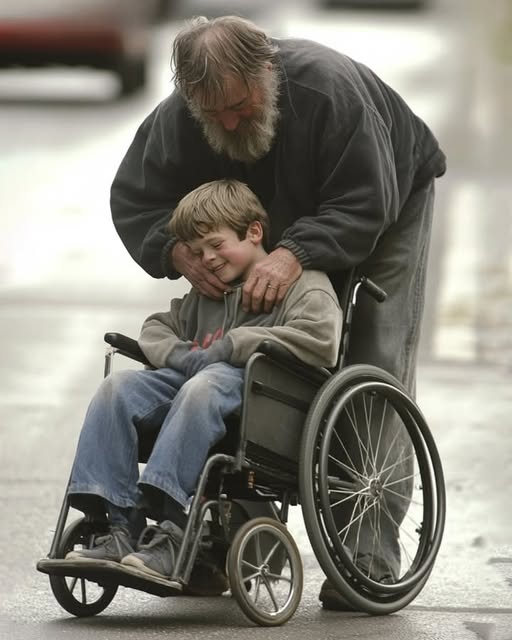 Disabled Homeless Man Gave His Wheelchair to a Poor Boy Who Couldn’t Walk – 5 Years Later, the Boy Found Him to Repay His Kindness