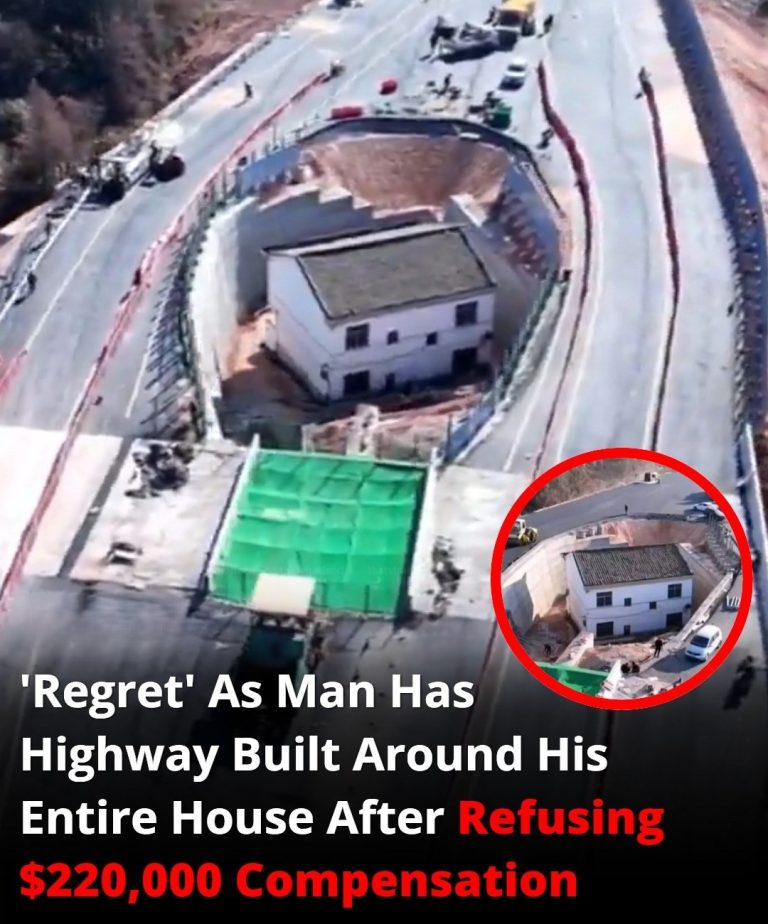 ‘Regret’ After Man Refuses $220,000 For Home And Has Highway Built Around It