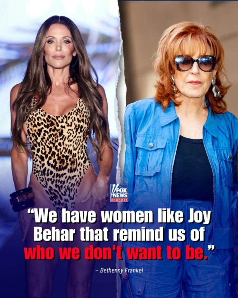 CLEAR ‘VIEW’: Reality star Bethenny Frankel fires back at Joy Behar after The View host mocked her runway appearance at a recent fashion show. jiji