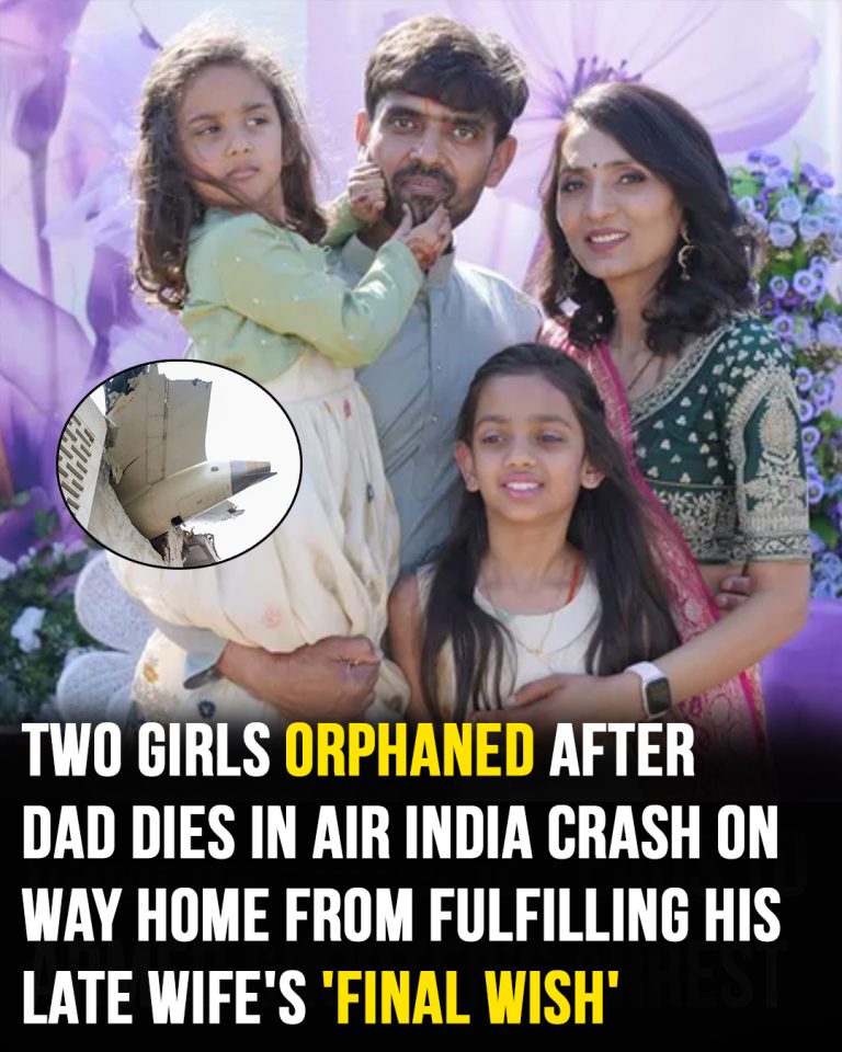 Two girls orphaned after dad dies in Air India crash, 2 weeks after mom died of cancer