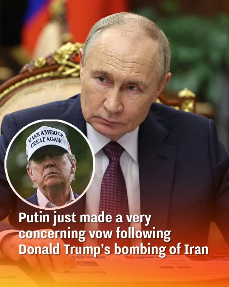 Putin just made a very concerning vow following Donald Trump’s bombing of Iran