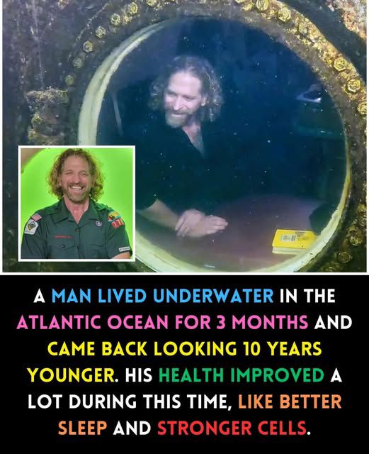 93 Days Underwater Reversed Aging