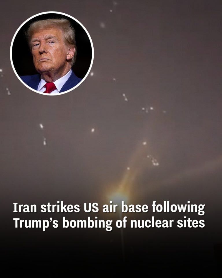 Iran strikes US air base following Trump’s bombing of nuclear sites
