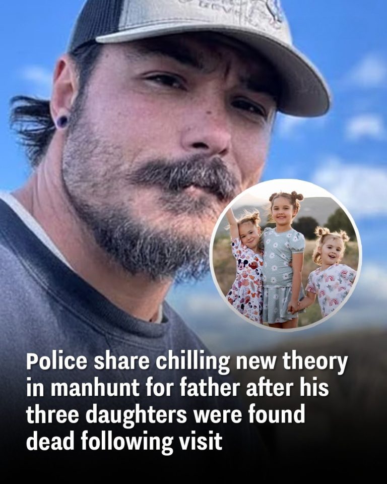 Police share chilling new theory in manhunt for father after his three daughters were found dead following visit