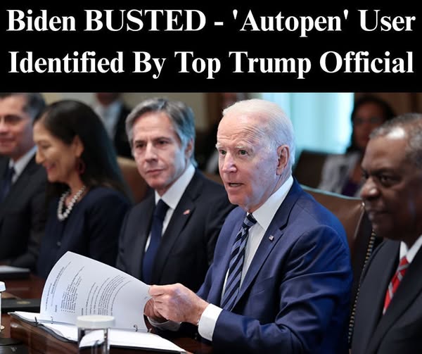Trump’s Crypto Czar Drops Name Of Who Controlled ‘Biden’s Autopen’
