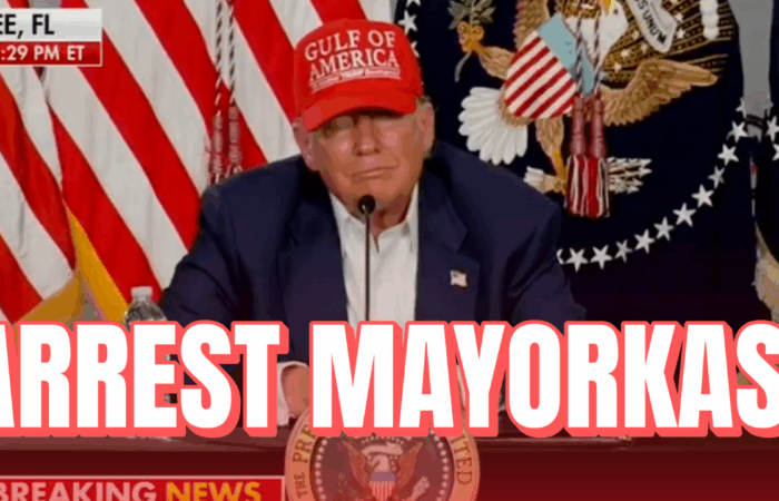 WATCH: Trump Says He Might Arrest, Prosecute Biden’s Homeland Security Secretary