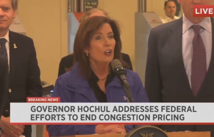 WATCH: Hochul Goes on Unhinged Public Rant after Trump Takes Action against Her