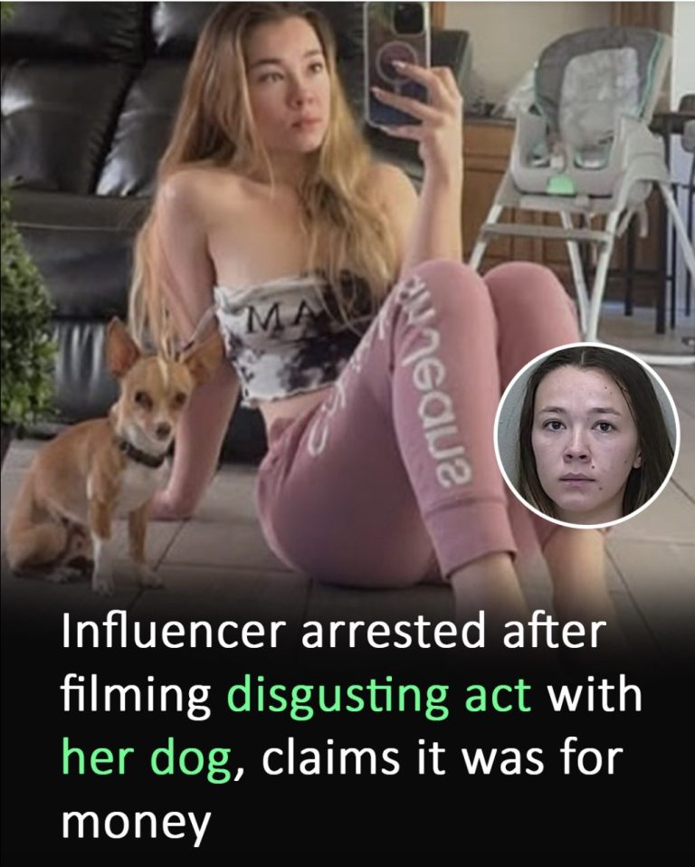 Florida influencer arrested for disturbing acts involving her dog