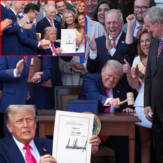 Trump signs ‘big, beautiful’ bill into law at White House July 4th picnic