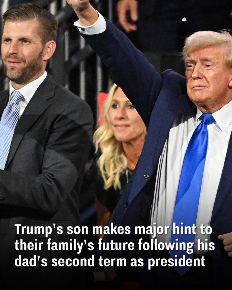 Trump’s son makes major hint to their family’s future following his dad’s second term as president