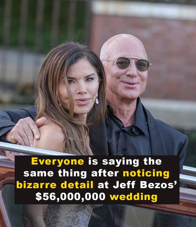 Jeff Bezos’ $56 million wedding leaves internet fixated on one detail