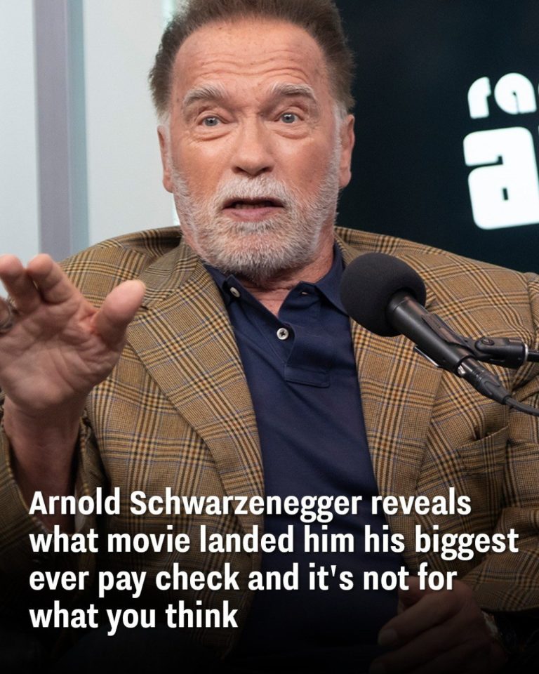 Arnold Schwarzenegger reveals what movie landed him his biggest ever paycheck and it’s not for what you think
