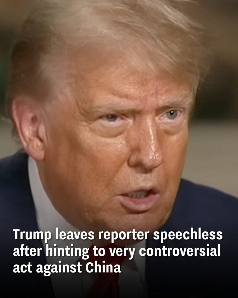 Trump leaves reporter speechless after hinting to very controversial act against China