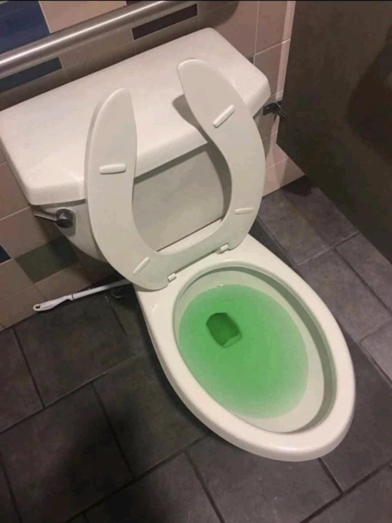 Our toilet got clogged so badly that we called a plumber.