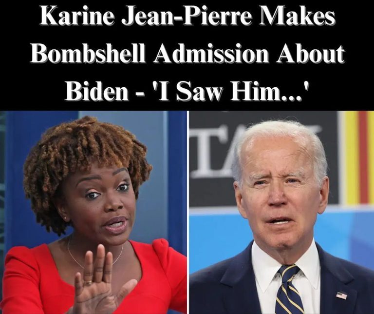 Jean-Pierre Blasts Democrat ‘Firing Squad’ For Kicking Biden Off Ticket