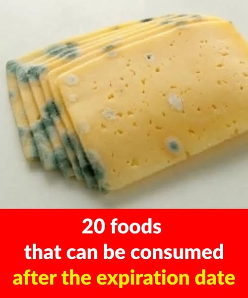 20 foods that can be consumed after the expiration date