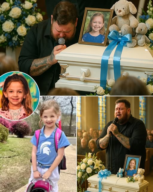 He never met her… but she sang his songs every single day — Jelly Roll quietly shows up at 8-year-old fan’s funeral and sings