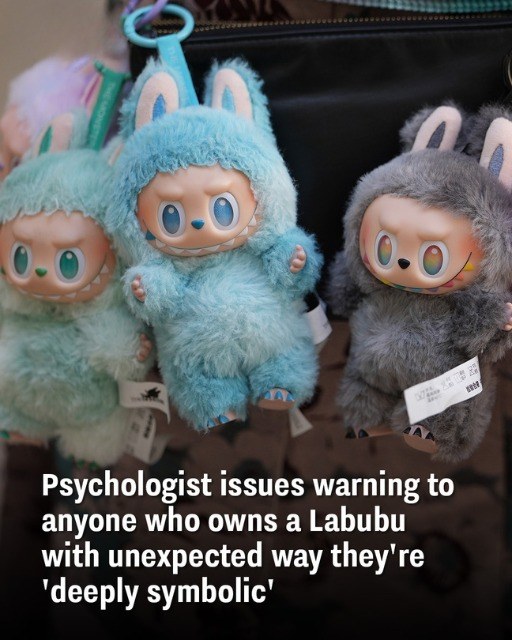 Psychologist issues warning to anyone who owns a Labubu with unexpected way they’re ‘deeply symbolic’
