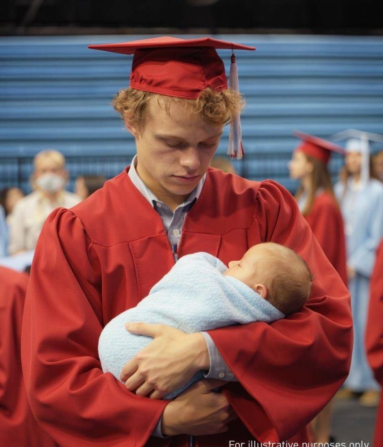 At My Son’s Graduation, a Young Woman Walked Up and Handed Me a Baby — Then Whispered, ‘He’s Yours Now’