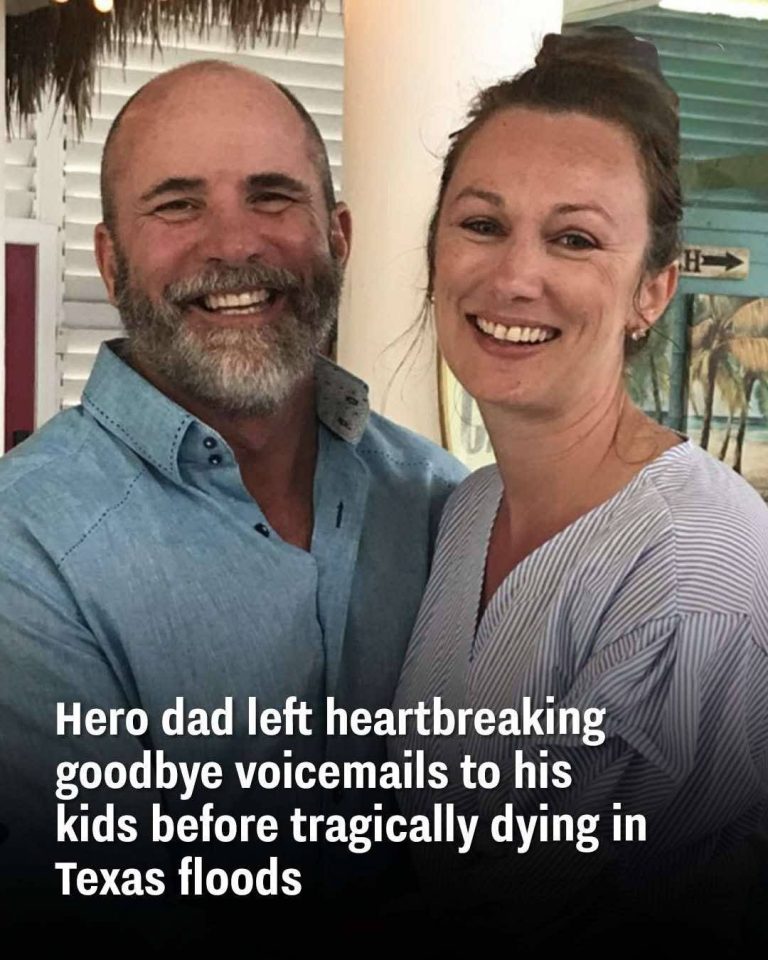 Hero dad left heartbreaking goodbye voicemails to his kids before tragically dying in Texas floods