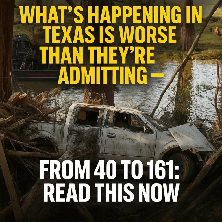BREAKING: Texas Flood Crisis Just Took a Darker Turn…See more