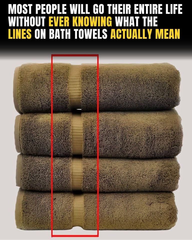 Most People Have No Idea What The Lines On Bath Towels Actually Mean
