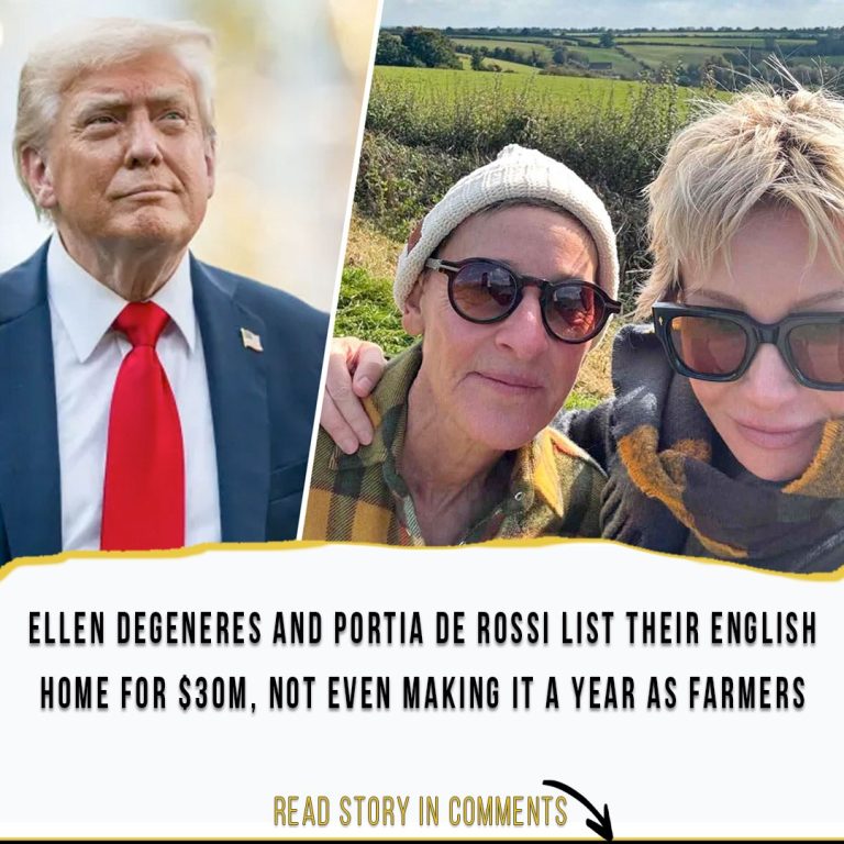 Ellen DeGeneres and Portia de Rossi List Their English Home for $30M, Not Even Making it a Year as Farmers [WATCH]