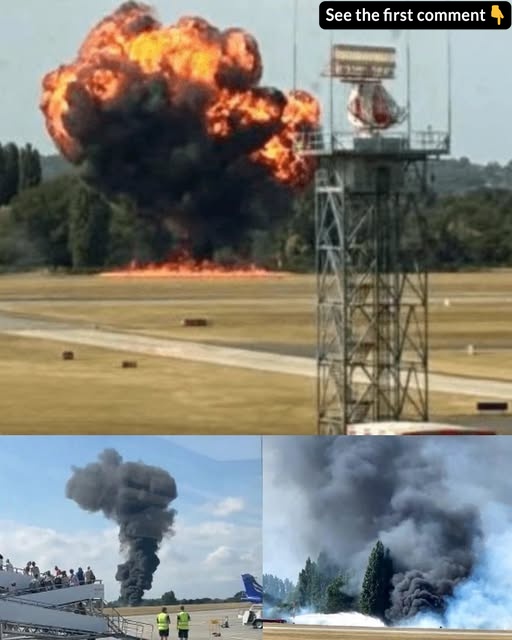 Horror At Southend Airport: Plane Crashes Moments After Takeoff, Erupts In Fireball