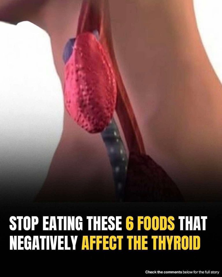 6 types of foods that negatively affect your thyroid
