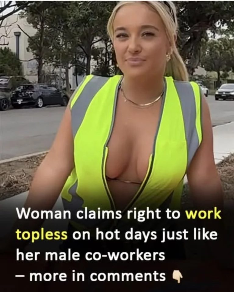 Why this female worker wants to ditch her shirt and go topless