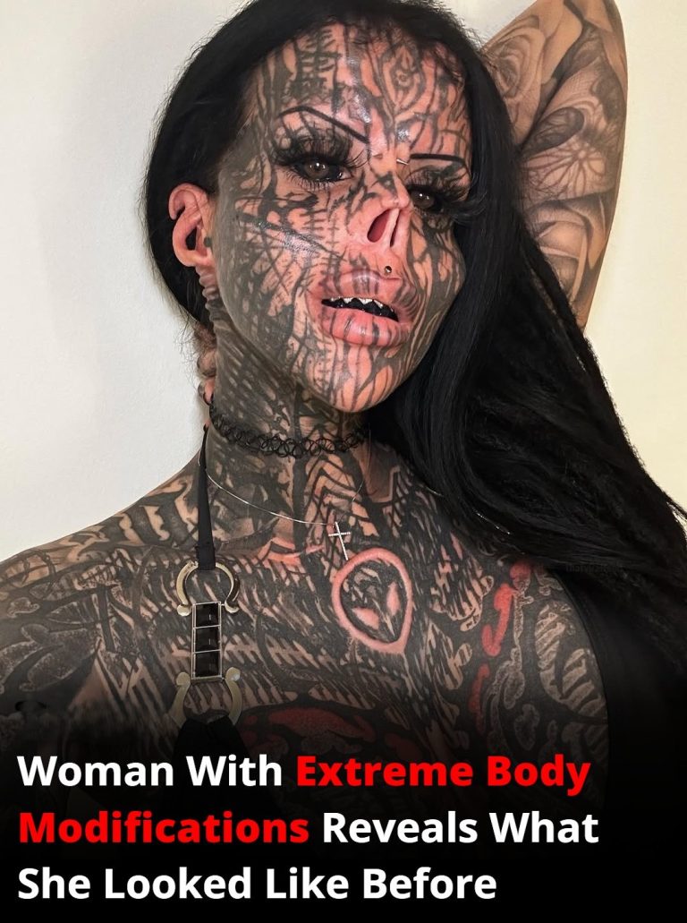 I’ve Undergone An Extreme Body Transformation — Covered In Tattoos And Even Got Horns Fitted — Here’s What I Looked Like Before