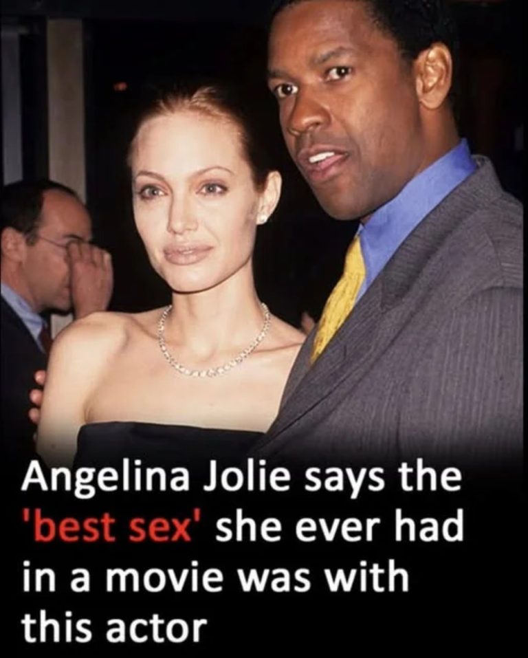 Angelina Jolie said the ‘best sex’ she ever had in a movie was with this actor