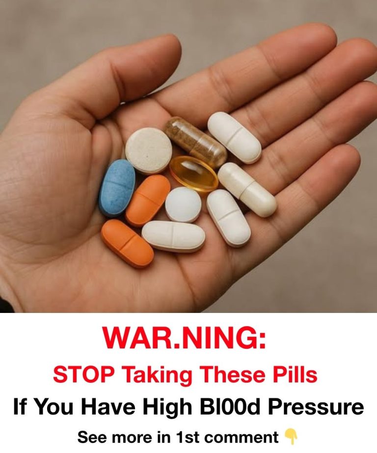 WAR.NING: STOP Taking These Pills If You Have High Bl00d Pressure